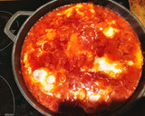 Foto del paso 6 de la receta: Huevos con atún, fritura y tomate