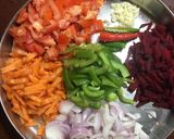 A picture of step 1 of Pav Bhaji.