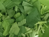 Sayur bening sawi hijau