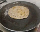 A picture of step 5 of Moong dal Paratha.