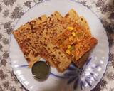 Pizza paratha recipe step 8 photo