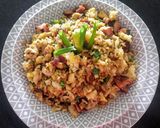 Foto del paso 5 de la receta: Arroz chaufa con pollo y cecina, delicioso!!