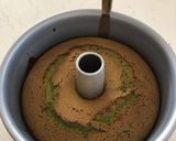 A picture of step 9 of Pandan Chiffon Cake.