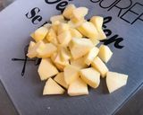 Une image de l'étape 2 de Compote de quetsches et pomme.