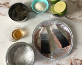Foto del paso 1 de la receta: Gravlax de salmón