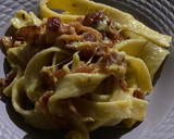 Foto del paso 13 de la receta: PASTA/TALLARINES A LA CARBONARA