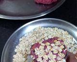 A picture of step 6 of Beetroot Oats Mini Tikki.