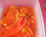 Foto del paso 1 de la receta: Crema de pimientos rojos y atún