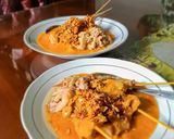 Foto langkah ke 5 dari resep Sate Danguang Danguang (Sate Padang kuah kuning).