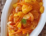 Foto langkah ke 6 dari resep Udang Crispy Saus Nanas.