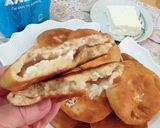Φωτογραφία βήματος 8 της συνταγής Τηγανόψωμα με φέτα