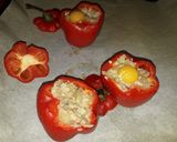 Foto del paso 3 de la receta: Pimientos rellenos de atún