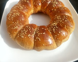 A picture of step 15 of Milo bread.