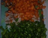 A picture of step 6 of Sallie's coconut fried noodles.
