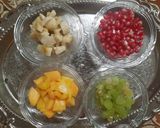 A picture of step 5 of Fruit Custard.