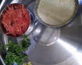 A picture of step 1 of Carrot kofta curry.