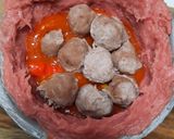 Foto langkah ke 4 dari resep Bakso Lava.