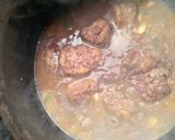A picture of step 4 of Oxtail Potjie.