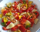 Kotleciki drobiowe w panierce z kolorową papryką krok przepisu 2 zdjęcie