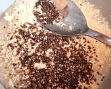 A picture of step 3 of My Porridge with desicated Coconut & Chia Seeds 😗.