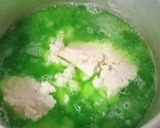 Foto langkah ke 3 dari resep Bubur Singkong Pandan.