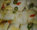 Foto langkah ke 2 dari resep Tumis sawi putih pedes gurih 😋😋👍.