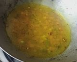 A picture of step 3 of Wheat vermicelli upma.