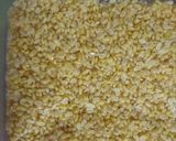 A picture of step 1 of Masala Bhaat.