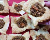 Foto del passaggio 4 della ricetta Cestini di pasta sfoglia con lenticchie 🥂