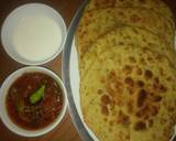 Besni masala prahta with tomato souce recipe step 11 photo
