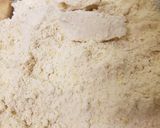 A picture of step 5 of Chapati type 2.