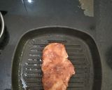 A picture of step 2 of Barbeque chicken salad in tahini sauce.