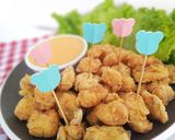 Foto langkah ke 6 dari resep Salmon Bites with Cheese Sauce.