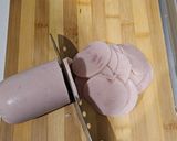 Foto del paso 3 de la receta: Lasaña de calabacín y pavo en airfryer