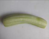 A picture of step 1 of Cucumber cups.