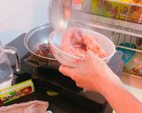 Hình bước làm 4 của món Bạch tuộc hấp lá ổi
