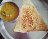 கார்லிக் சீஸ் தோசை ரெசிபி ஸ்டேப் 2 புகைப்படம்