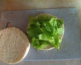 รูปขั้นตอนการทำที่ 6 ของ BLT English muffin natto
