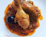 Foto del paso 8 de la receta: Pollo en salsa escabechada agridulce a los aromas de limón negro