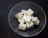 A picture of step 3 of Palak Paneer.