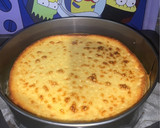 Foto del paso 3 de la receta: Tarta de queso al horno con toppings de galleta y virutas de chocolate
