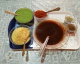 A picture of step 3 of Dahi wada.