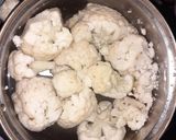 Foto del paso 3 de la receta: Calabacín relleno de coliflor