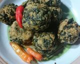 Foto langkah ke 6 dari resep Bola Bola Daun Singkong no Telur.