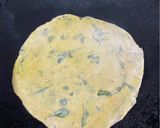A picture of step 4 of Methi paratha.