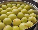 A picture of step 2 of Amla candy.