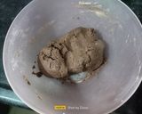 A picture of step 3 of Eggless Choco Chips Cookies.