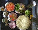 गोभी-मटर कीमा (gobi matar keema recipe in Hindi) रेसिपी चरण 3 फोटो