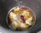 A picture of step 2 of Dumpling With Honey Soy Bean Paste / Tau Chew Sauce.
