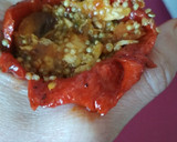 Foto del paso 8 de la receta: Pimientos de piquillo rellenos de quinoa, pollo y verduras